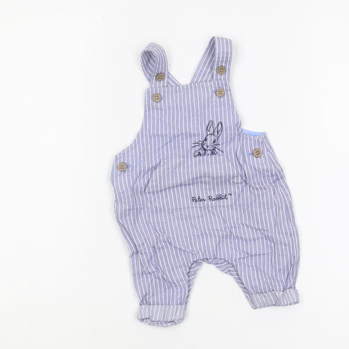 Beatrix Potter Blue Peter Rabbit Dungaree for Unisex Baby, 12M