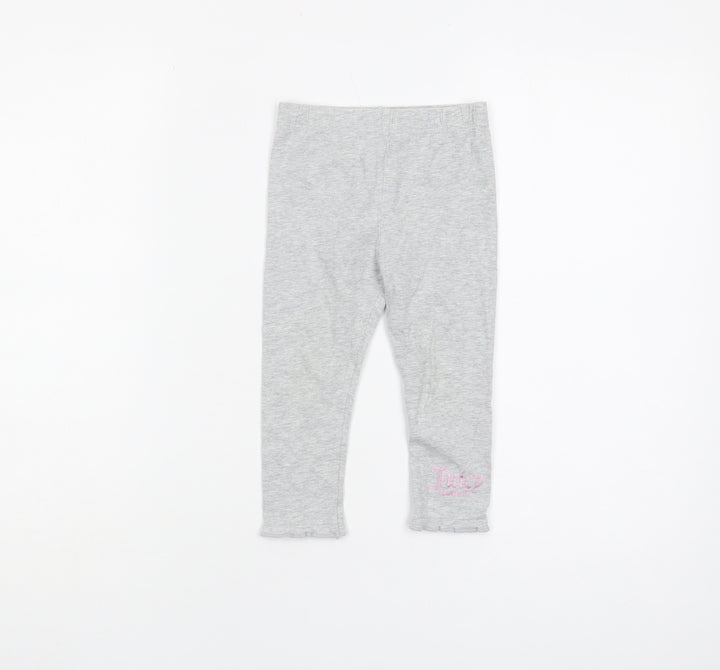 Juicy Couture Grey Leggings - Unisex Baby 24 Months