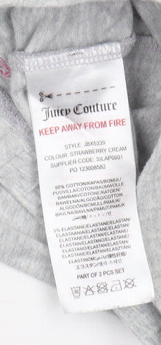 Juicy Couture Grey Leggings - Unisex Baby 24 Months