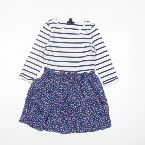 GapKids Girls Multicoloured Knee Length Shift Dress 10-11Y