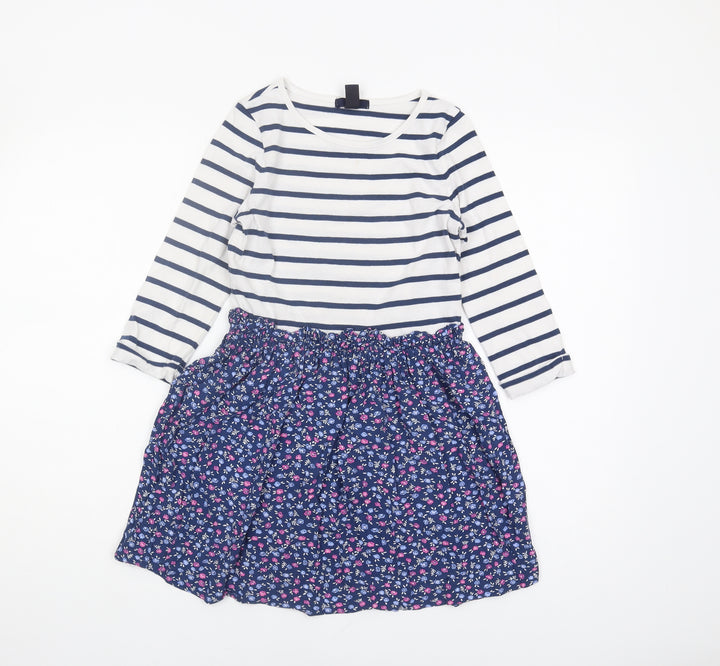 GapKids Girls Multicoloured Knee Length Shift Dress 10-11Y