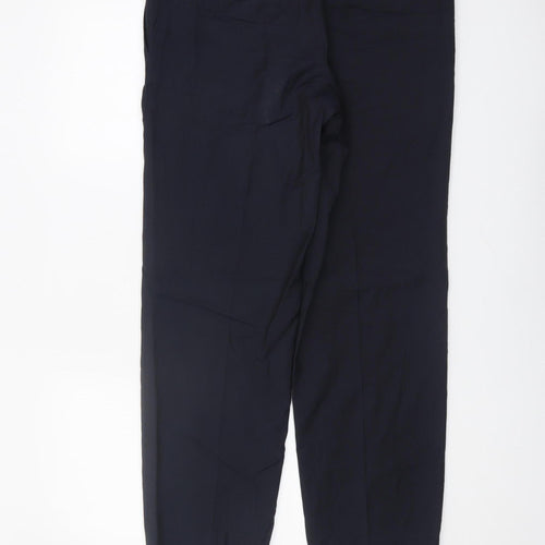 Tommy Hilfiger Men's Black Trousers, L Size, Formal