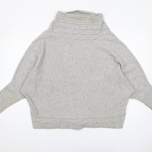 Phase Eight Women's Grey Roll Neck Pullover Jumper S