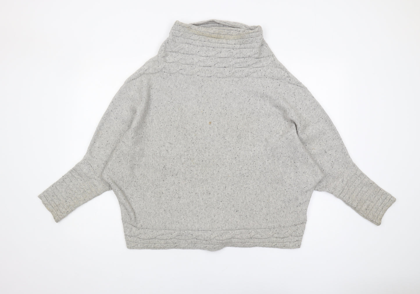 Phase Eight Women's Grey Roll Neck Pullover Jumper S