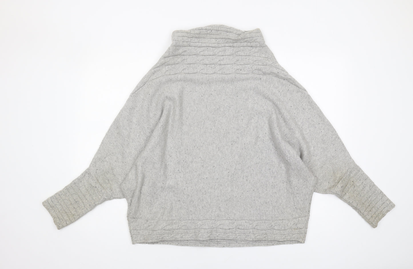 Phase Eight Women's Grey Roll Neck Pullover Jumper S