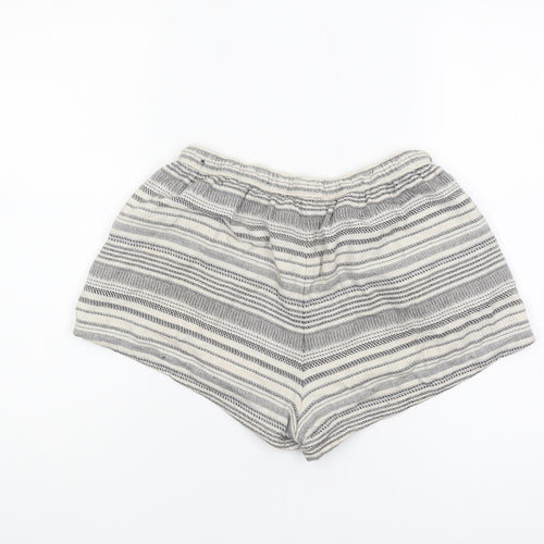 Abercrombie & Fitch Women's Multicoloured Striped Shorts S