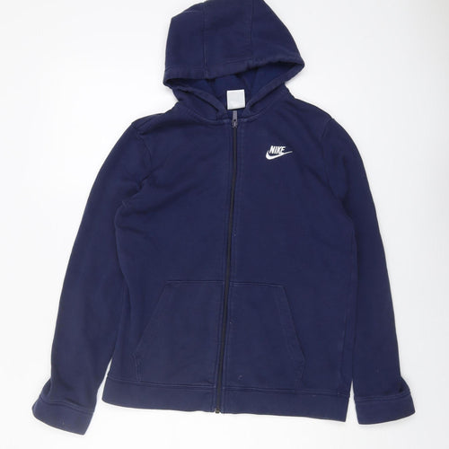 Nike Boys Blue XL Full Zip Hoodie