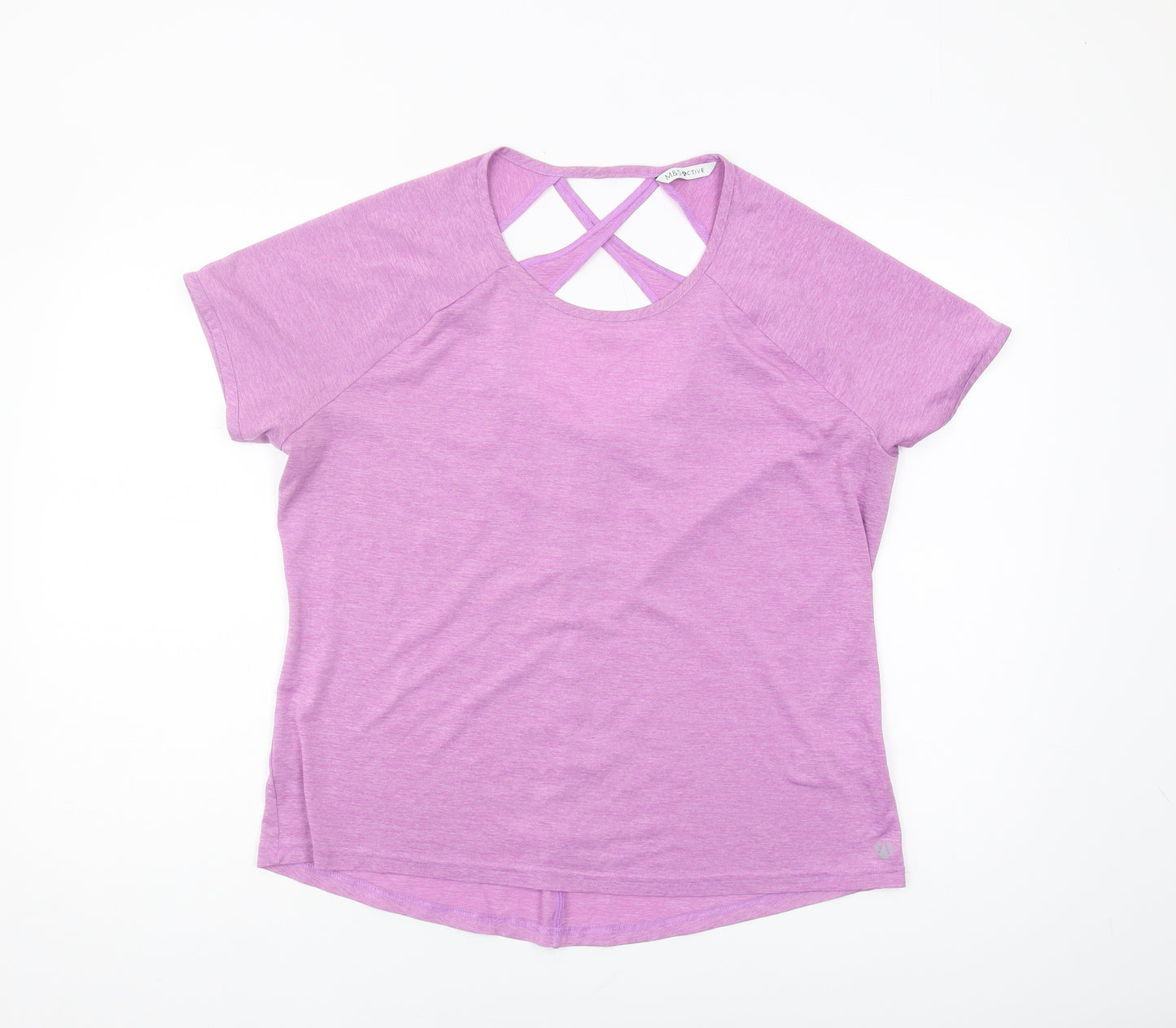 Marks and Spencer Women's Pink T-Shirt, Size 14, Casual Wear