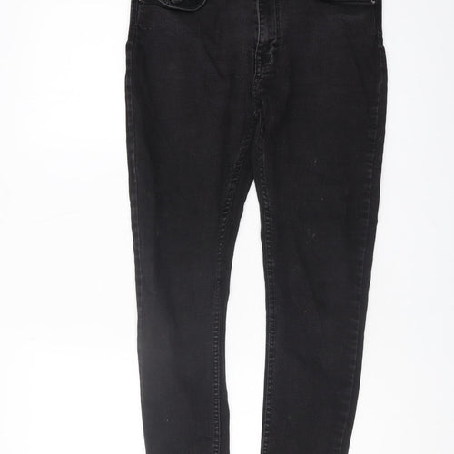 Zara Black Skinny Jeans - Women's Size 14 Stretch