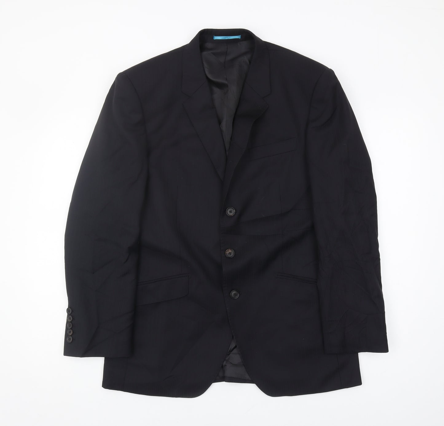 Next Men's Black Wool Blazer 40S Formal Jacket