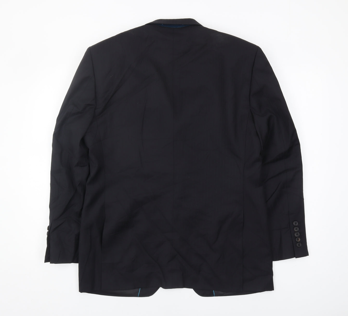 Next Men's Black Wool Blazer 40S Formal Jacket