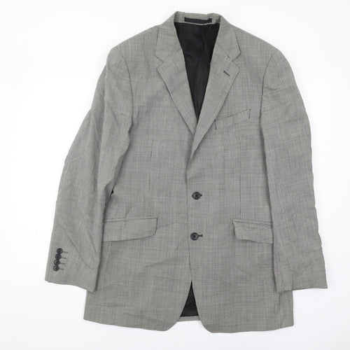 Marks and Spencer Men's Black White Blazer 40L