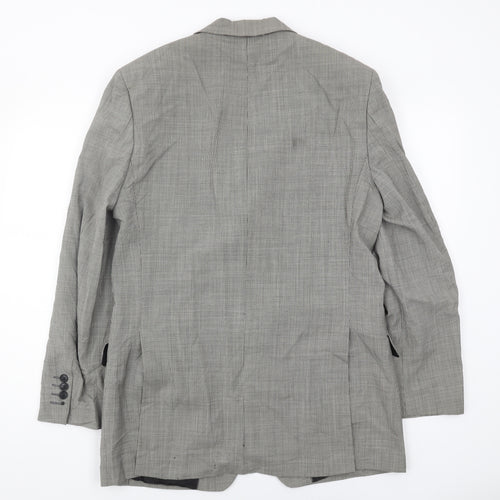 Marks and Spencer Men's Black White Blazer 40L