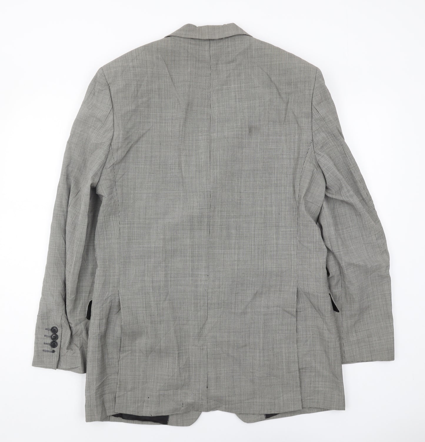 Marks and Spencer Men's Black White Blazer 40L