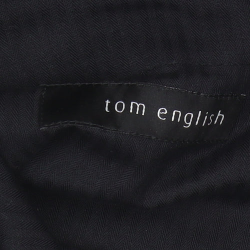 Tom English Men's Black Dress Pants 34R