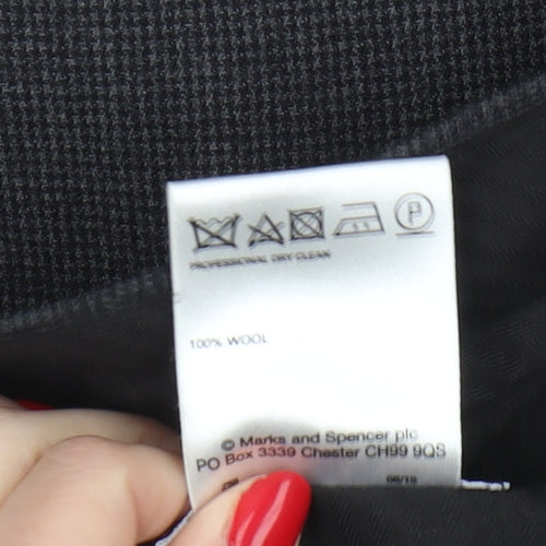 Marks and Spencer Grey Wool Dress Pants 44 in Men's