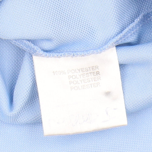 PING Men's Blue Large Polo Shirt Short Sleeve Golf