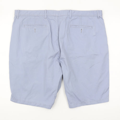 Marks and Spencer Men's Blue Chino Shorts Size 44