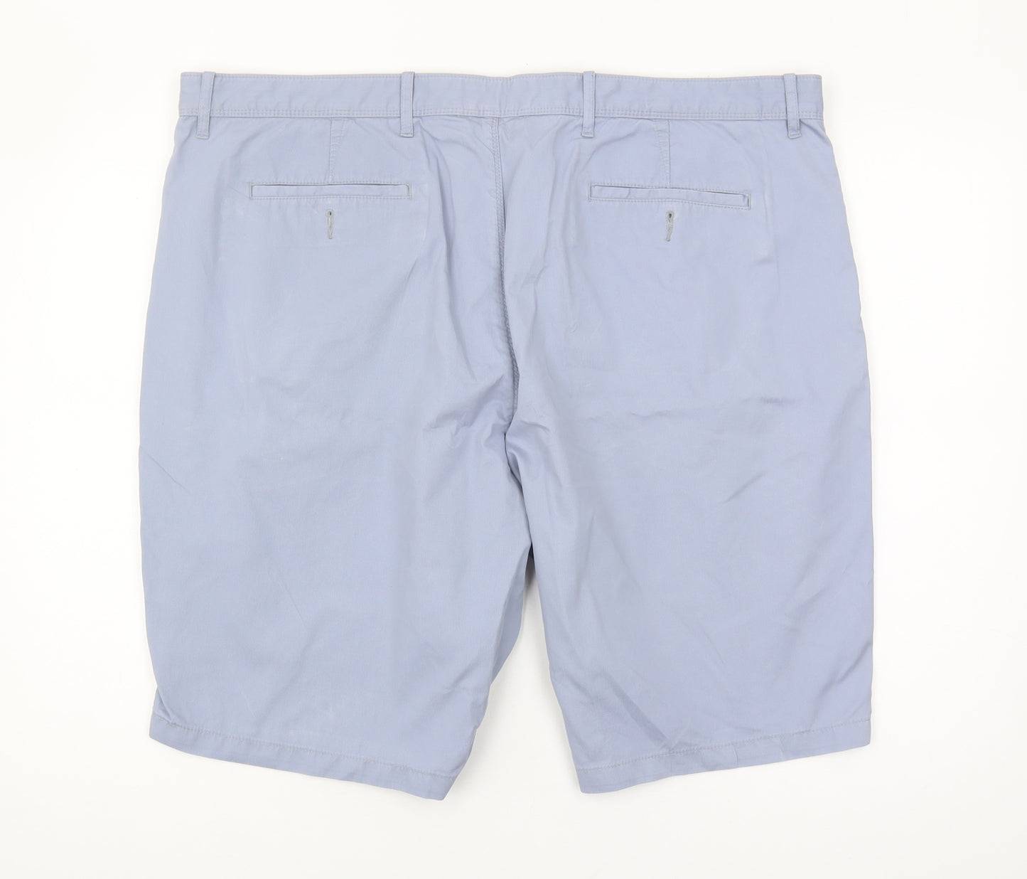 Marks and Spencer Men's Blue Chino Shorts Size 44