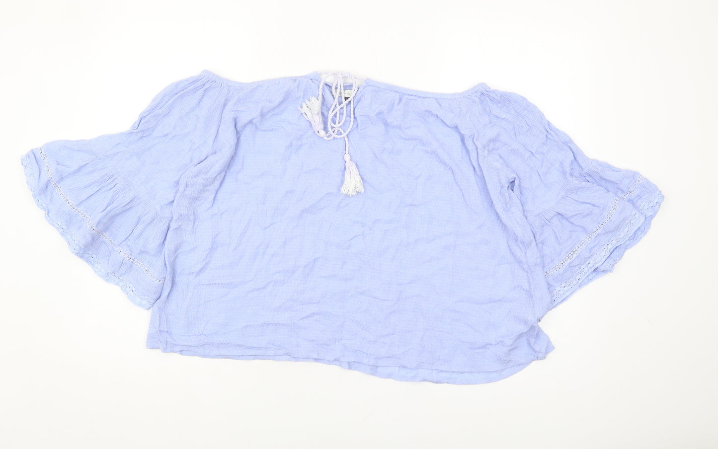 Maison de Nines Women's Blue Top Size 12