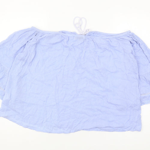 Maison de Nines Women's Blue Top Size 12