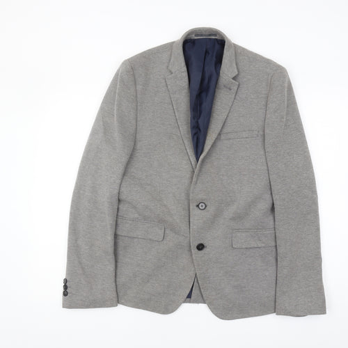 Burton Menswear London Grey Blazer Men's 40R