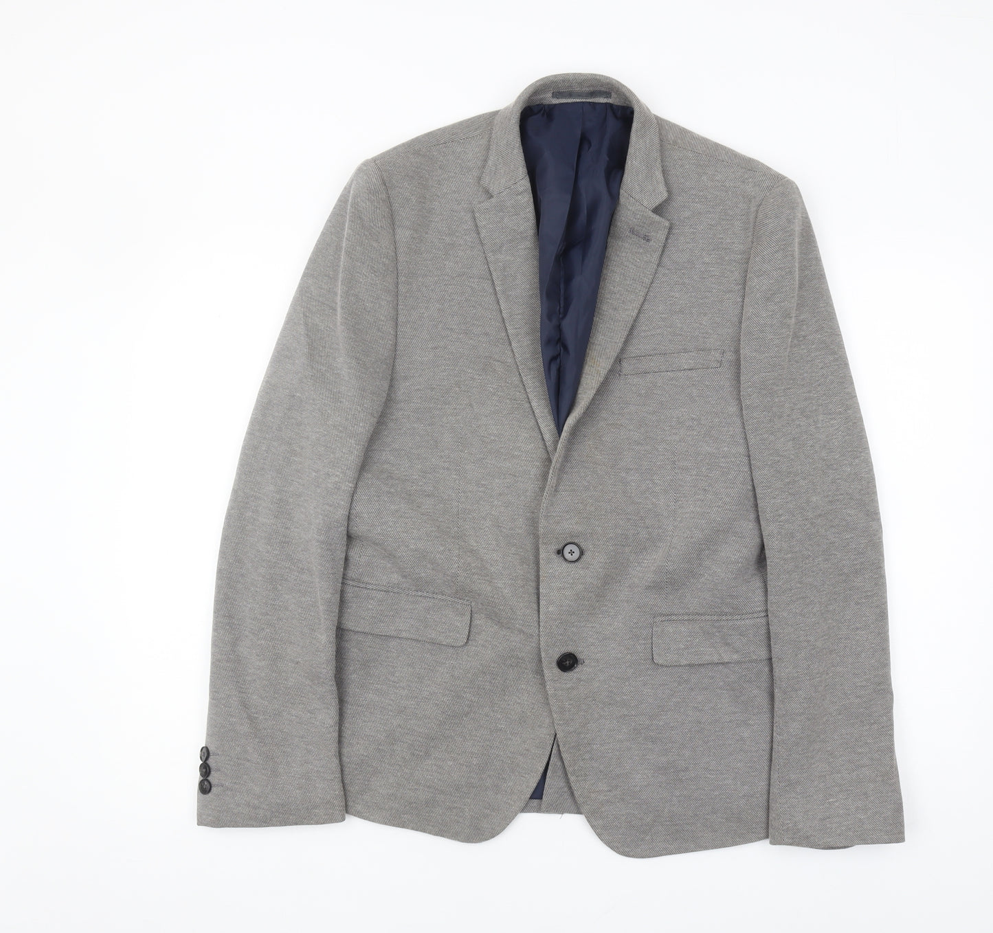 Burton Menswear London Grey Blazer Men's 40R