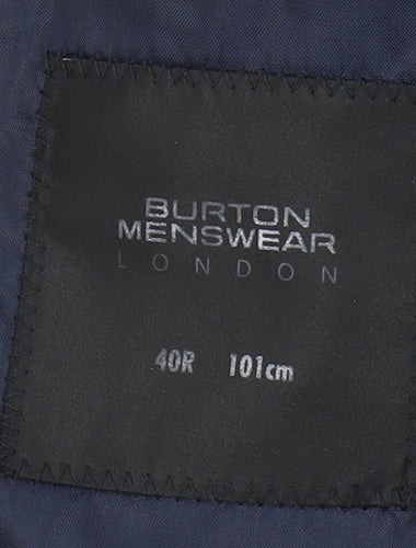 Burton Menswear London Grey Blazer Men's 40R