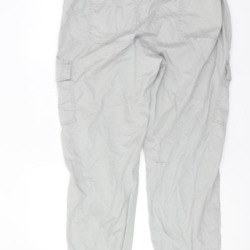 Marks and Spencer Women's Grey Cargo Trousers Size 16