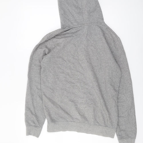 Champion Men's Grey Pullover Hoodie Small