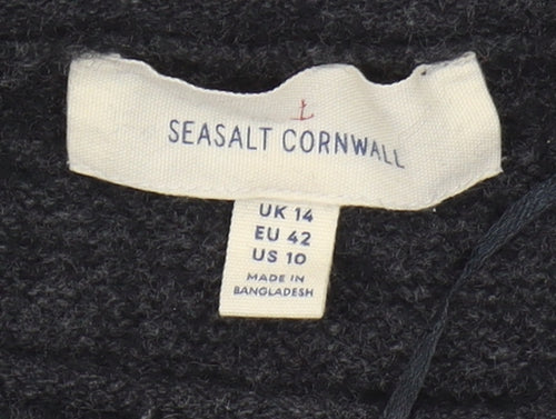 Seasalt Cornwall Women's Black Pullover Jumper
