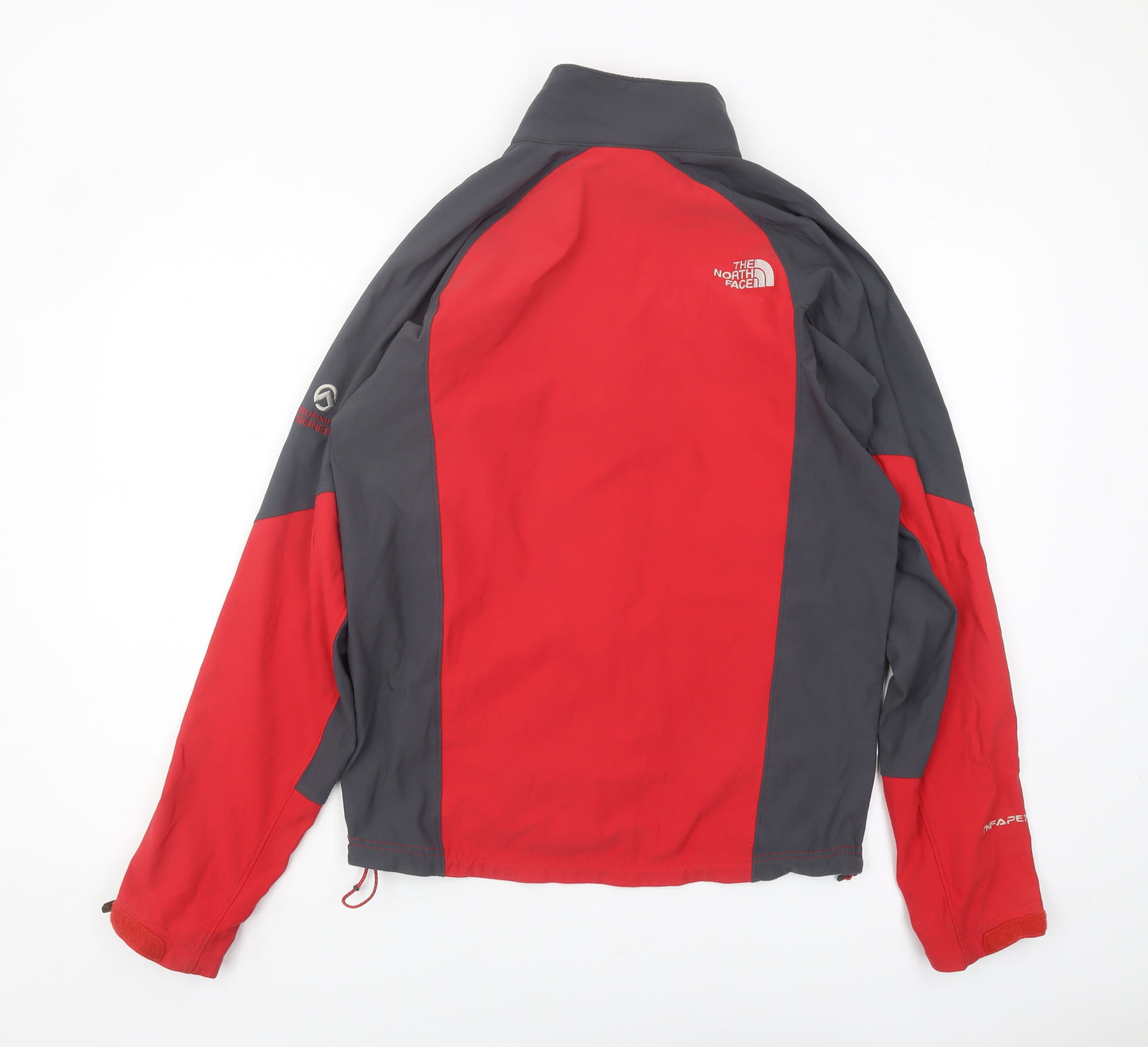 The North Face Men's Red Basic Jacket, Size S, Logo Accents