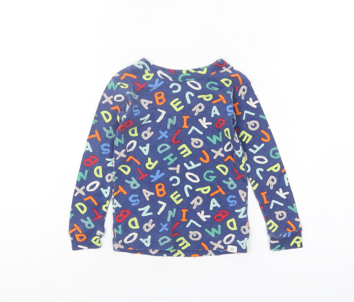 GAP Boys Multicoloured Graphic Print Long Sleeve T-Shirt 5Y
