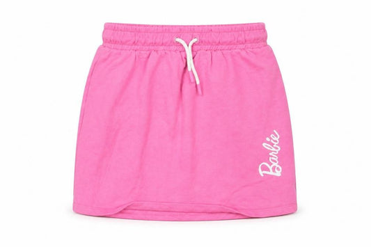 Barbie Girls Pink Skirt, 9-10 Years, Casual Logo Style