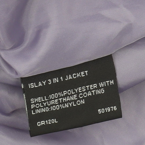 Wynnster Women's Purple 3-in-1 Jacket, Size 14