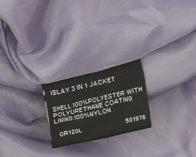 Wynnster Women's Purple 3-in-1 Jacket, Size 14