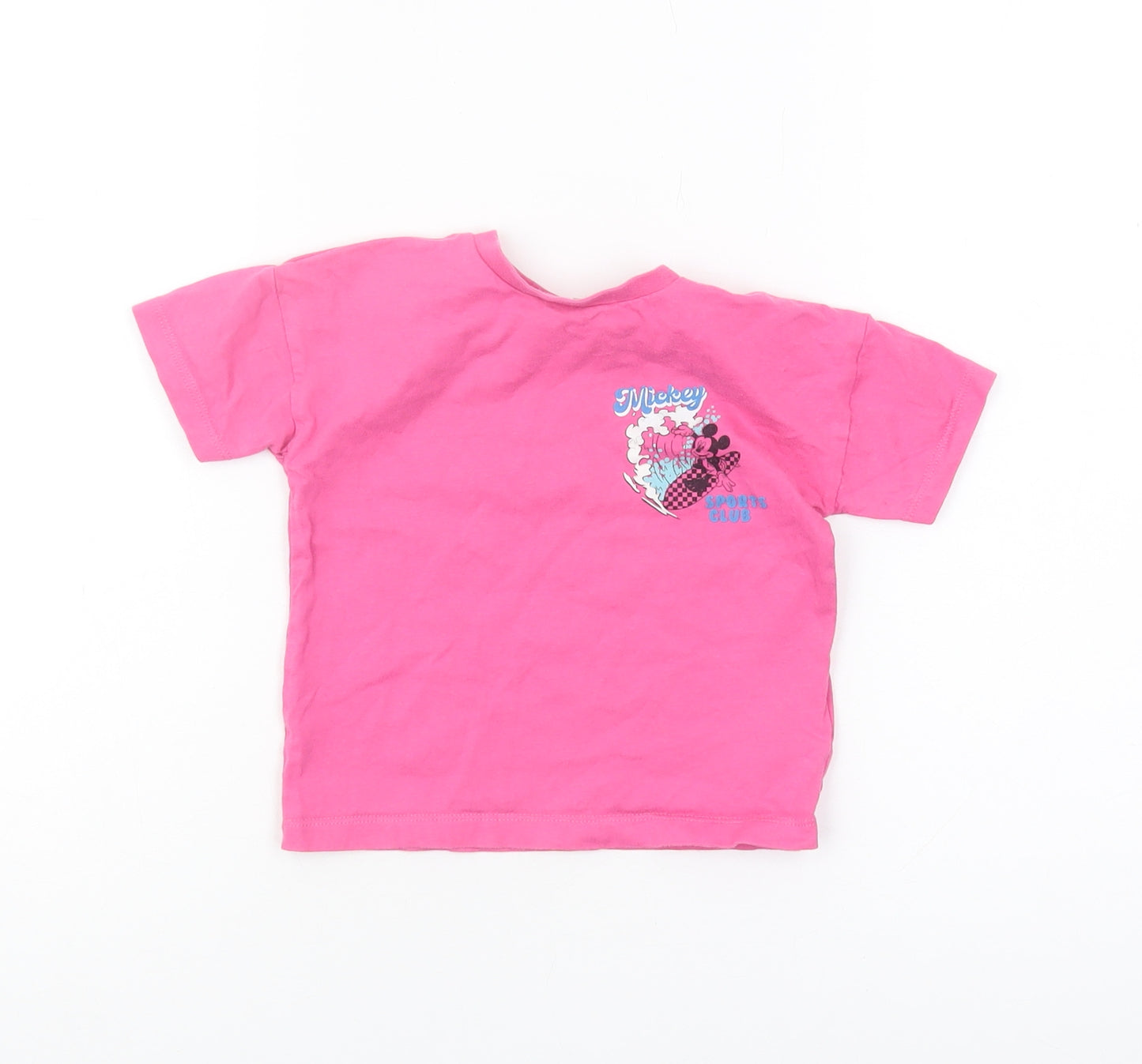 Disney Pink Mickey Mouse T-Shirt for Toddlers 12-18 Months