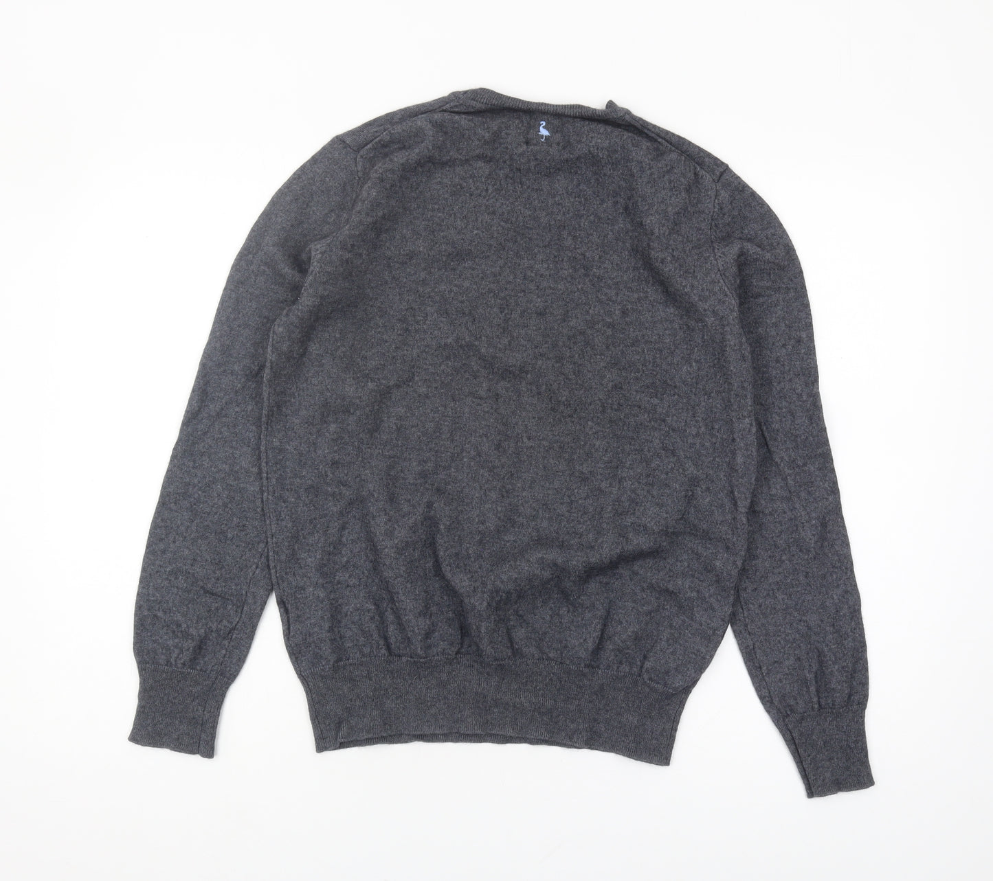 Tailorbyrd Men's Grey Pullover Jumper, Size M, Wool Blend