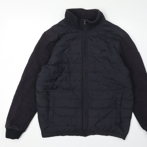 Raging Bull Men's Black Medium Puffer Jacket