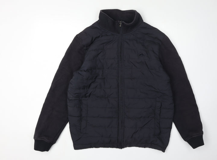 Raging Bull Men's Black Medium Puffer Jacket