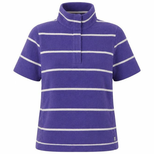 Rohan Women Purple Striped Sweatshirt M Casual