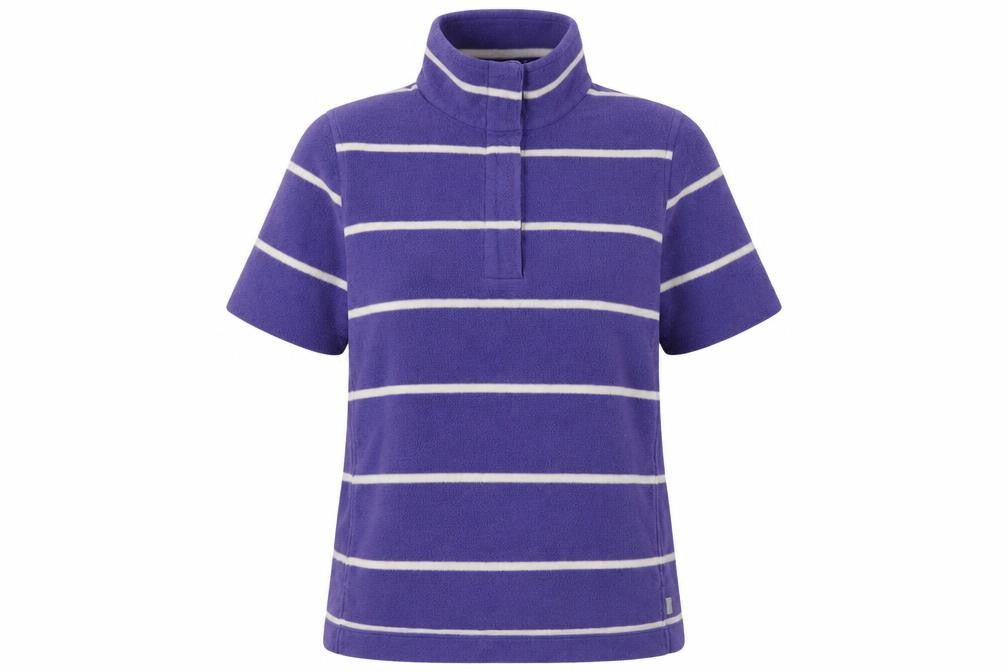 Rohan Women Purple Striped Sweatshirt M Casual