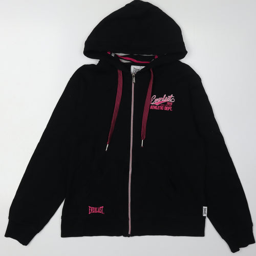 Everlast Women's Black Full Zip Hoodie Size 12