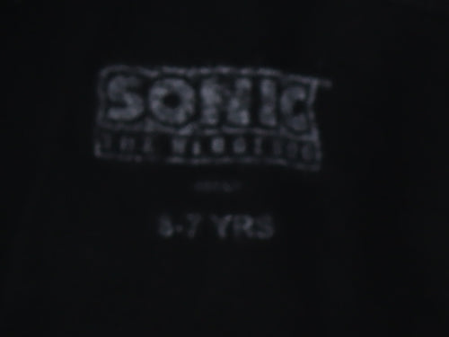 Boys Sonic the Hedgehog Jogger Trousers - Black, 6-7 Years