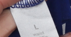 Nintendo Super Mario Men's Blue Graphic T-Shirt L