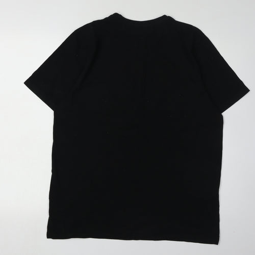 Pokémon Black Cartoon T-Shirt for Men Size L