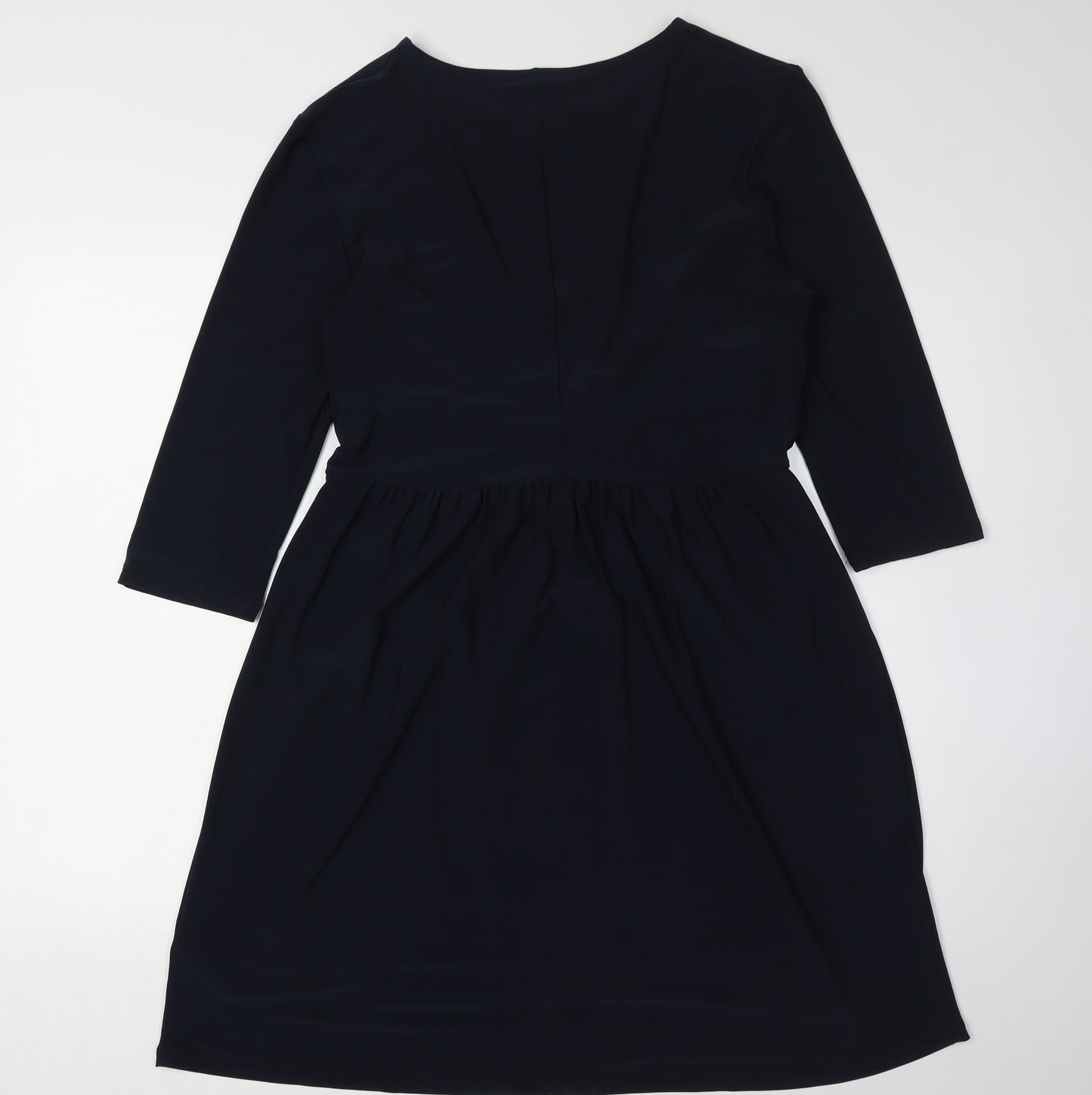 Next Women's Black Knee-Length Dress Size 16