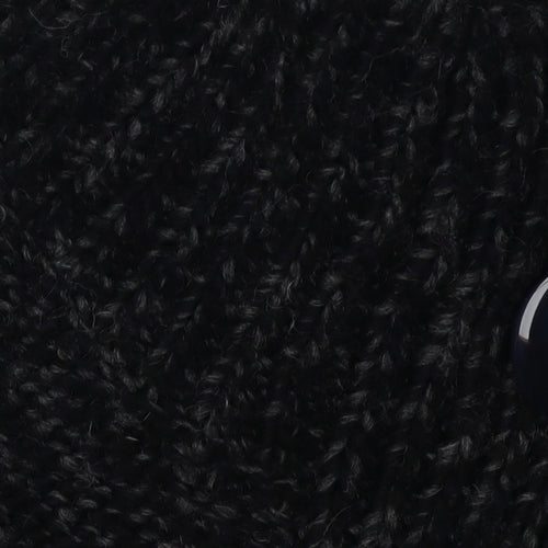 Next Women's Black Cardigan Jacket, Size L, High Neck