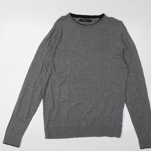 Jack & Jones Men's Grey Pullover Jumper S