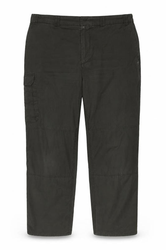 Front view of Craghoppers Men's Green Relaxed Trousers L
